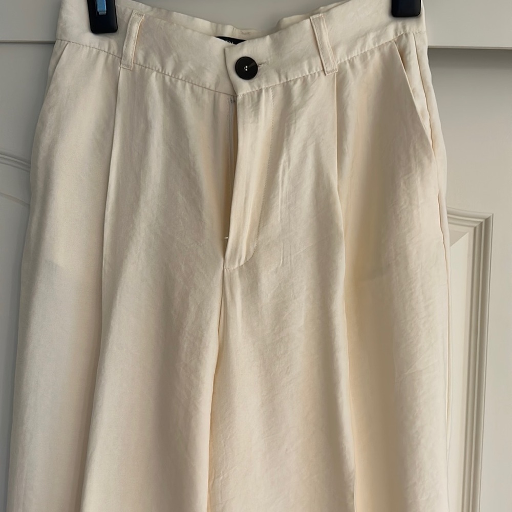 Cream Zara Slacks
